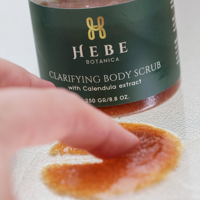 What are botanical body scrub benefits for skin?
